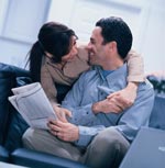 Picture of a happy couple